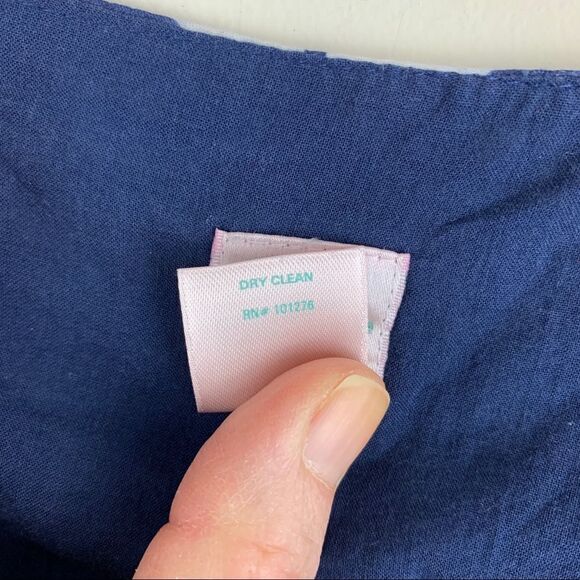 Aqua Blue/White Sheer Print Boho Babydoll Dress - Picture 14 of 16